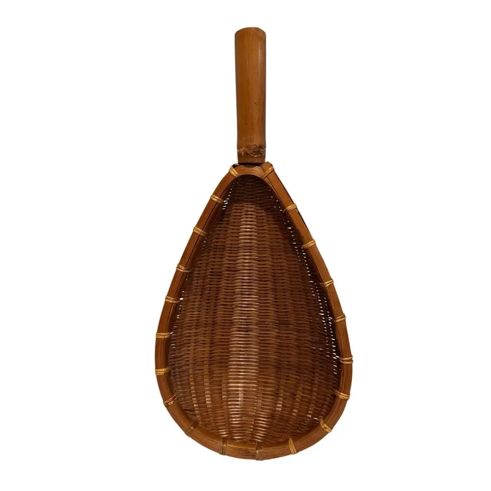Vintage Rice Scoop Grain  Basket